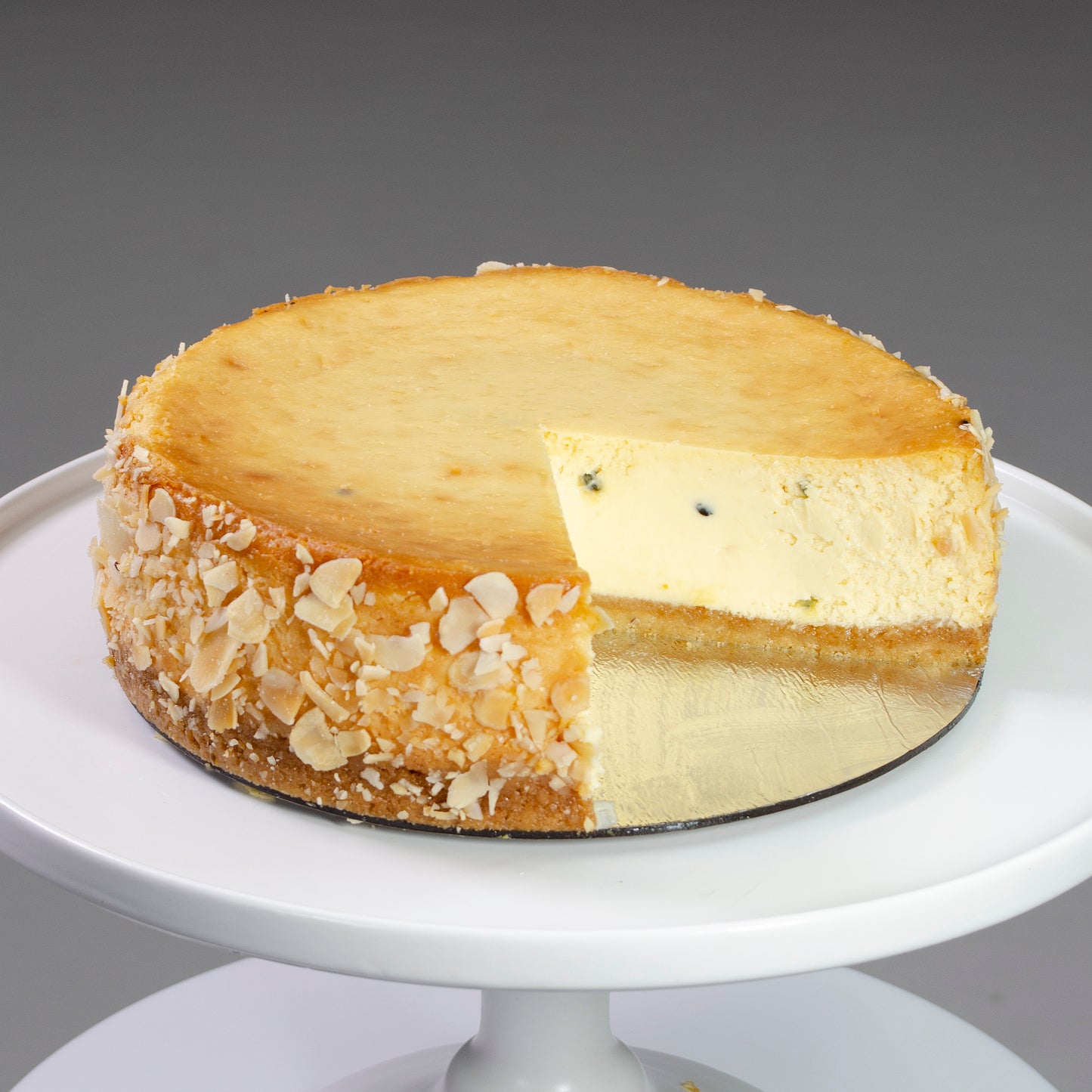 Baked Passionfruit Cheesecake