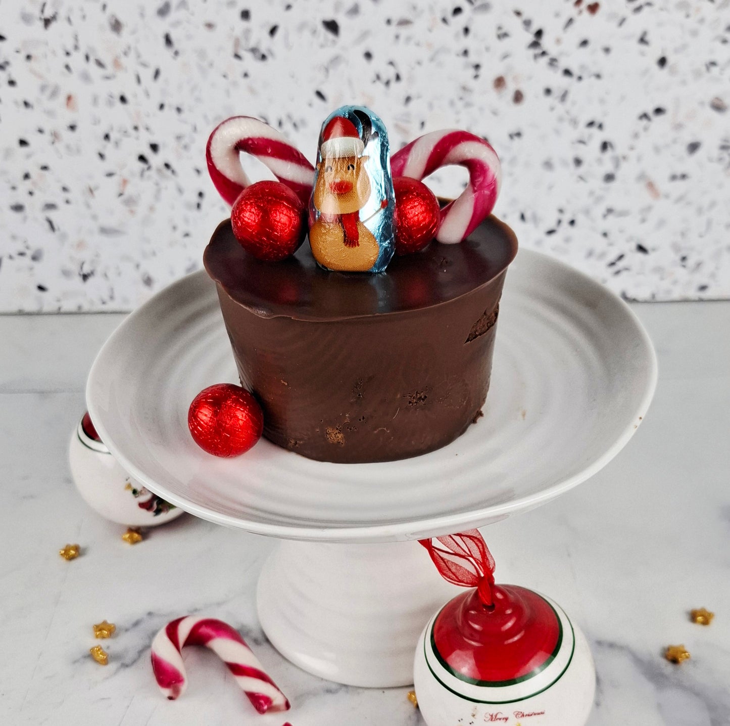 Mini Christmas Mud Cake