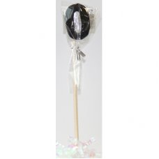 Black Glitter Long Stick Candle