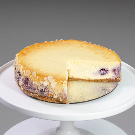 Baked Blueberry Cheesecake