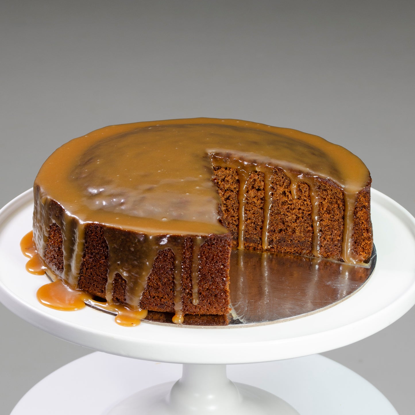 Warm Date Cake with Butterscotch Sauce